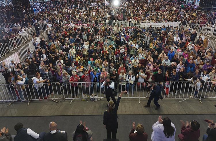El pueblo tomó el destino de la nación y decidió su transformación: Presidenta entrega pensiones Mujeres Bienestar y Adultos Mayores