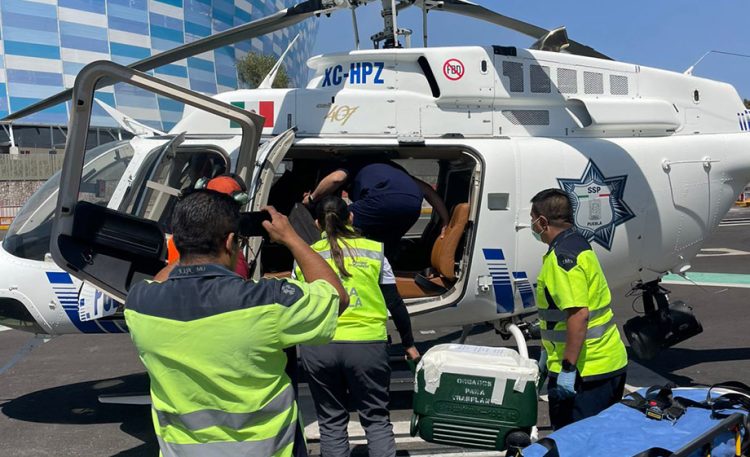 Gobierno Estatal coordina traslado aéreo de órganos para trasplante en CDMX