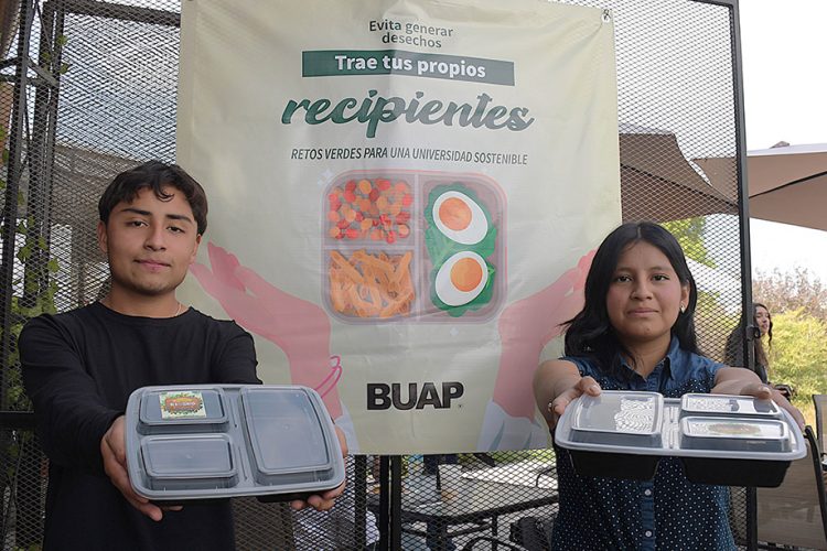 Realiza BUAP acciones para reducir desechos de un solo uso