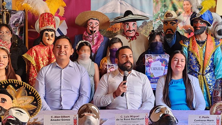 Invita Secretaría de Desarrollo Turístico al Carnaval de Tecali de Herrera