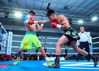 Sigue invicto “The Alpha Dog” Cazares al vencer a “Chapu” Valencia en Monterrey