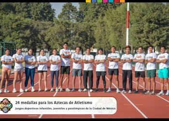 Los Aztecas UDLAP se llevan los reflectores en evento de atletismo de la CDMX
