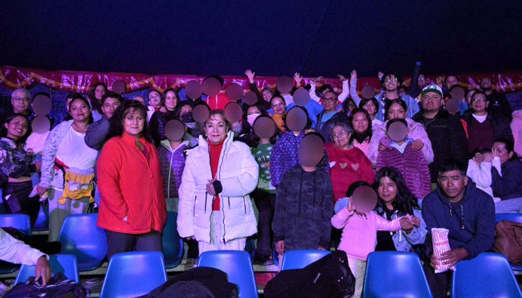 MariElise Budib regala momentos inolvidables a niñas y niños del CMERI con visita al Circo Chino de Pekín