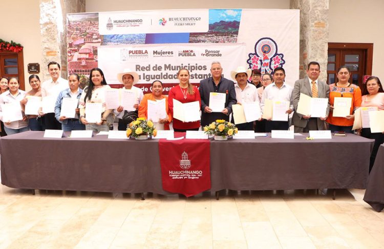 Puebla refuerza estrategias con Municipios por la igualdad sustantiva