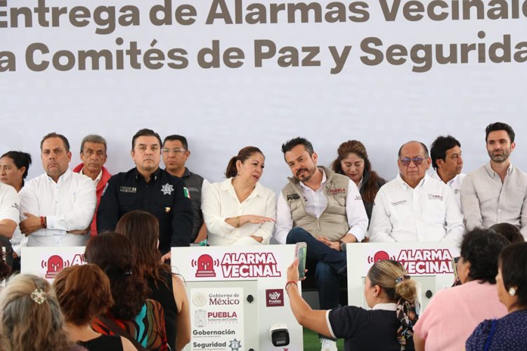 Alarmas vecinales se consolidan como estrategia eficaz de seguridad en Puebla