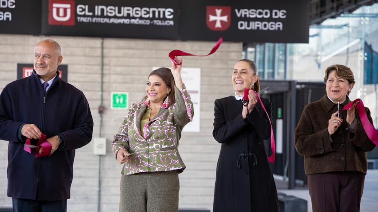 Entra en servicio el Tren Interurbano México-Toluca, inaugurado por Claudia Sheinbaum