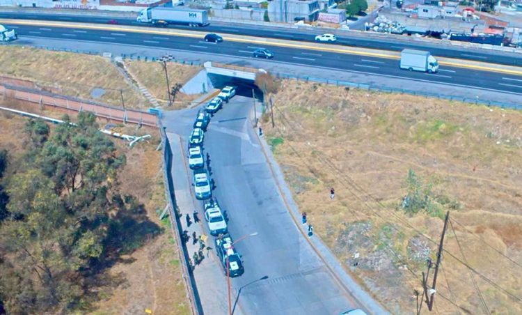 Con despliegue aéreo-terrestre se refuerza seguridad en San Martín Texmelucan