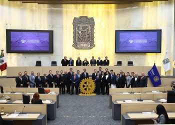 En la sede del Congreso del Estado se conmemoró el 121 aniversario de Rotary International
