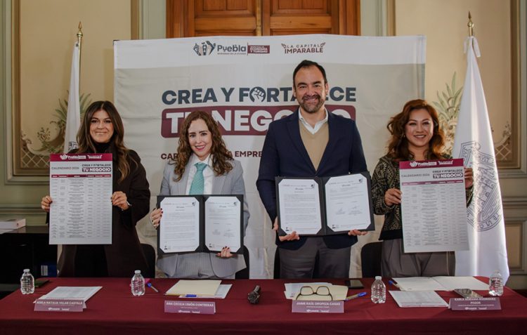 Acuerdan gobierno de Pepe Chedraui y NAFIN capacitaciones gratuitas para personas emprendedoras y MiPyMEs
