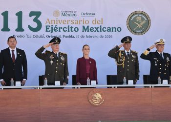 “Nuestras Fuerzas Armadas son garantía de que México decidirá su destino con independencia”: Presidenta en 113 Aniversario del Ejército