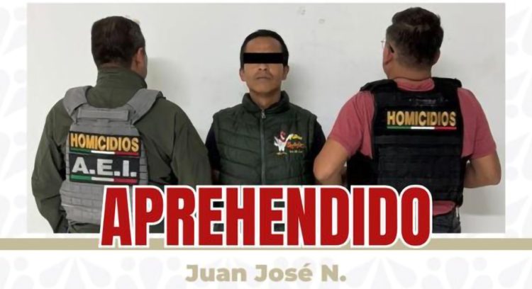 Aprehendió la FGE a presunto implicado en homicidio cometido durante un robo