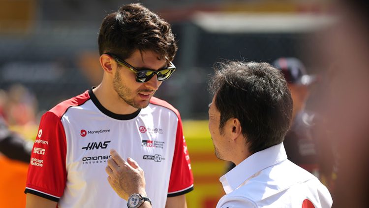Haas «esperaba más» de Ocon en 2025