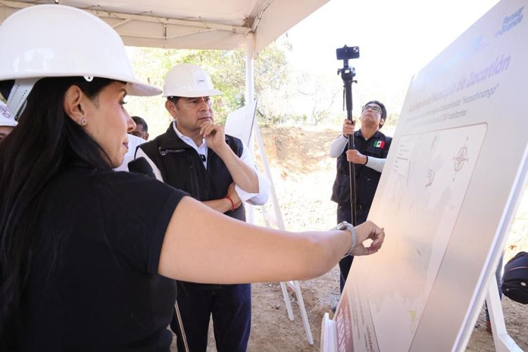 Con colector pluvial y drenaje, Gobierno Estatal previene contaminación en Zacatlán