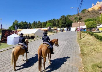 San Andrés Cholula refuerza recorridos de seguridad