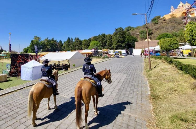 San Andrés Cholula refuerza recorridos de seguridad