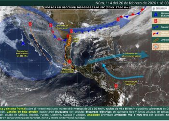 El país de día altas temperaturas y por la noche bajas temperaturas: SMN