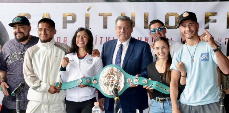 Presidente del CMB, Mauricio Sulaimán, presenta el capítulo final entre Gaby «La Bonita» Sánchez y la argentina Tamara Demarco