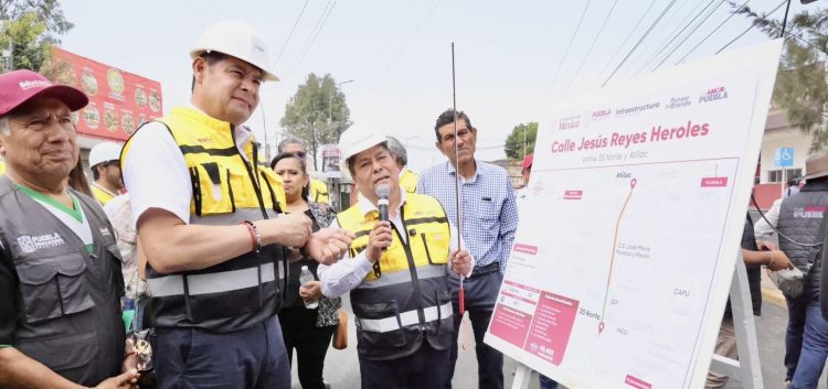 Avanza 50 por ciento pavimentación de Calle Jesús Reyes Heroles, olvidada por 20 años