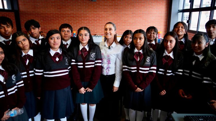 Presidenta Claudia Sheinbaum inaugura 2 Bachilleratos Nacionales en Chimalhuacán e Ixtapaluca en beneficio de más de 2 mil estudiantes