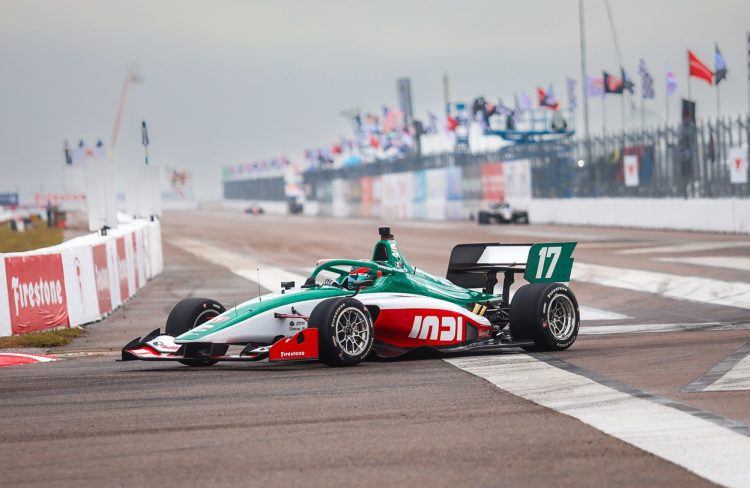 Top-10 para Salvador de Alba, en inicio de INDY NXT en St. Petersburg