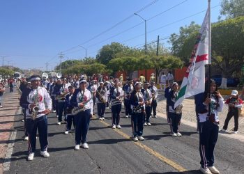Banda “Venados” destaca en inauguración de la Espartaqueada