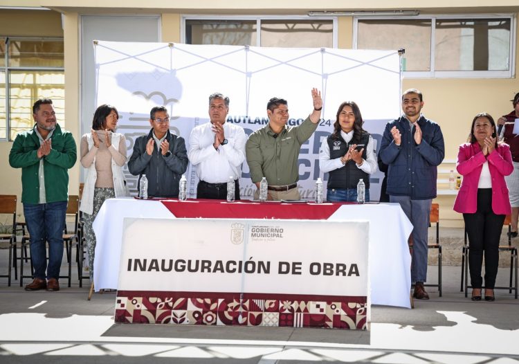 Omar Muñoz fortalece seguridad en Bachillerato Forjadores