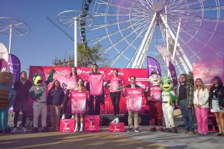 Presenta Gobierno de Pepe Chedraui medalla y playera de la 2ª edición de la “Carrera Mujeres Imparables”