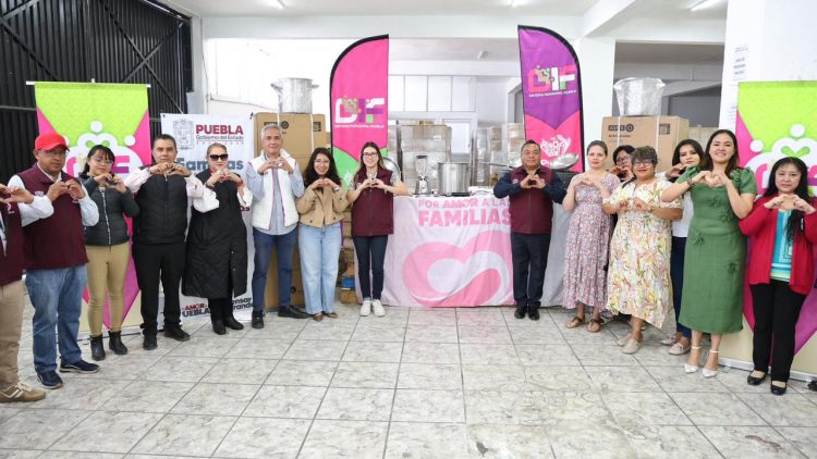 SEDIF equipa desayunadores para mejorar nutrición de la niñez poblana
