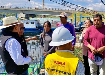 Celebra José Luis Figueroa avance del Puente de la Transformación