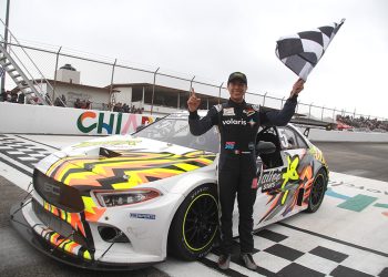 Triunfo de Eloy Sebastían en la carrera 2 de GTM Pro 1 del Súper Óvalo Chiapas