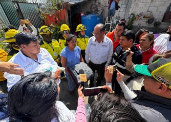 Tras granizada en Tlacotepec, respuesta inmediata, apoyo a familias y rescate al campo