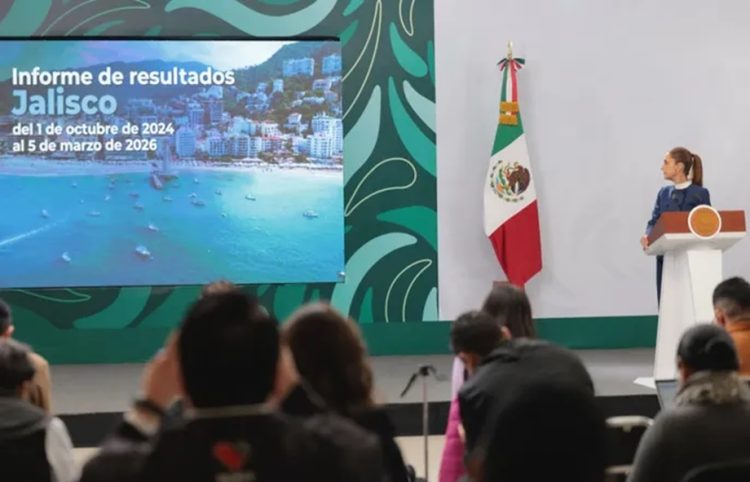 Estamos juntos trabajando por la paz y la seguridad en Jalisco: Presidenta destaca reducción de 47% en los homicidios dolosos en la entidad
