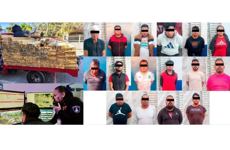 Con 185 acciones operativas, fuerzas de seguridad detienen a 84 personas