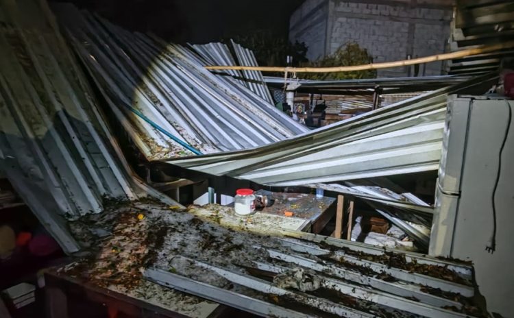 Gobierno de Puebla apoya a afectados por granizada