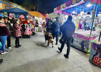 Seguridad coordinada en Feria de Sanctorum
