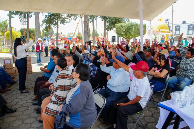 Impulsa Tonantzin Fernández el programa “Sembrando el Futuro” en beneficio del campo