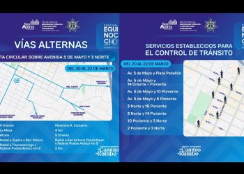 Implementa Policía de San Andrés Cholula operativo de seguridad por ‘Festival Equinoccio 2026’