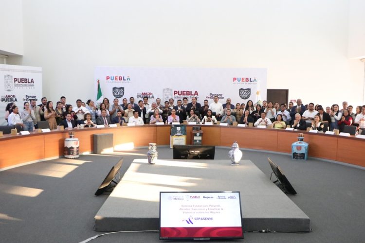 En Puebla refuerzan acciones coordinadas para erradicar violencia contra las mujeres