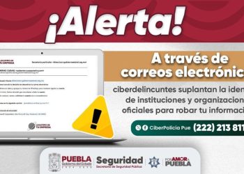 Alerta SSP sobre correos que suplantan identidad de instituciones para robar información