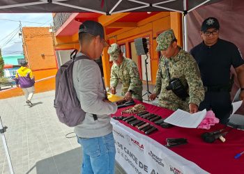 Exitoso Canje de Armas en Esperanza retira más de 150 artefactos