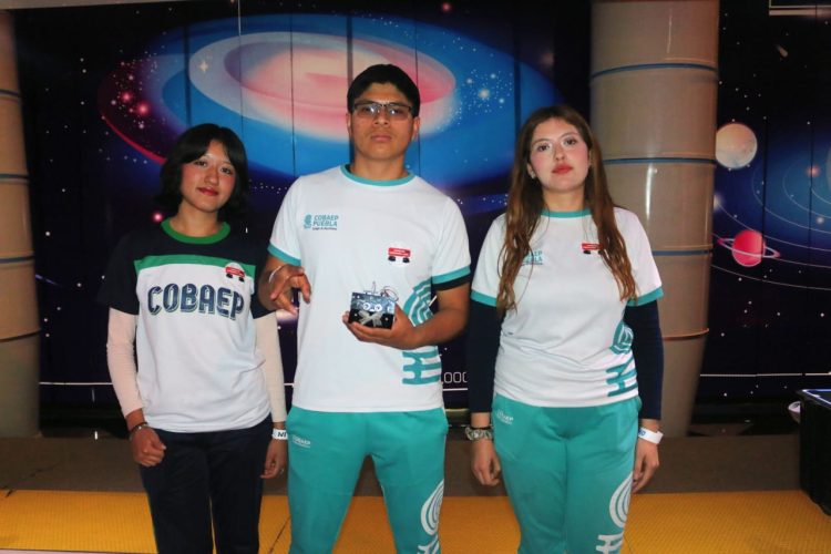 Estudiantes del COBAEP obtienen primeros lugares en competencia de robótica