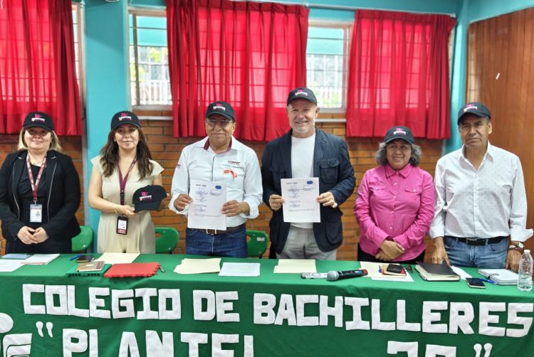 COBAEP mejora infraestructura mediante estrategia de reciclaje sustentable