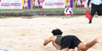 Final nacional de voleibol de playa en Puebla