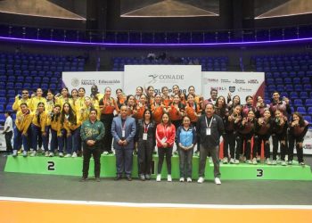 Nuevo León conquista voleibol de sala en la Olimpiada Nacional CONADE 2026