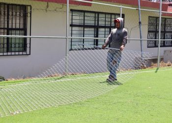 Mejoran escuela en Ocoyucan