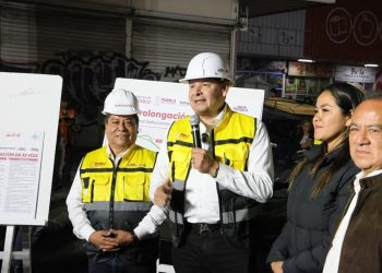 Avanza pavimentación de Prolongación Reforma; obra del gobierno estatal impactará a miles poblanos
