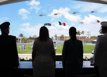 El amor vence al entreguismo y la ambición; la patria se ama y defiende: Presidenta en 112 Aniversario de la defensa del Puerto de Veracruz