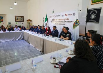 Mesa de Paz en San Pedro Cholula consolida estrategias de seguridad y fortalece el trabajo interinstitucional