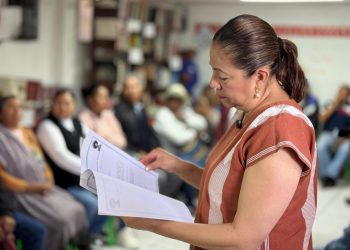 Reunión con ejidatarios fortalece programas de Bienestar: Laura Artemisa