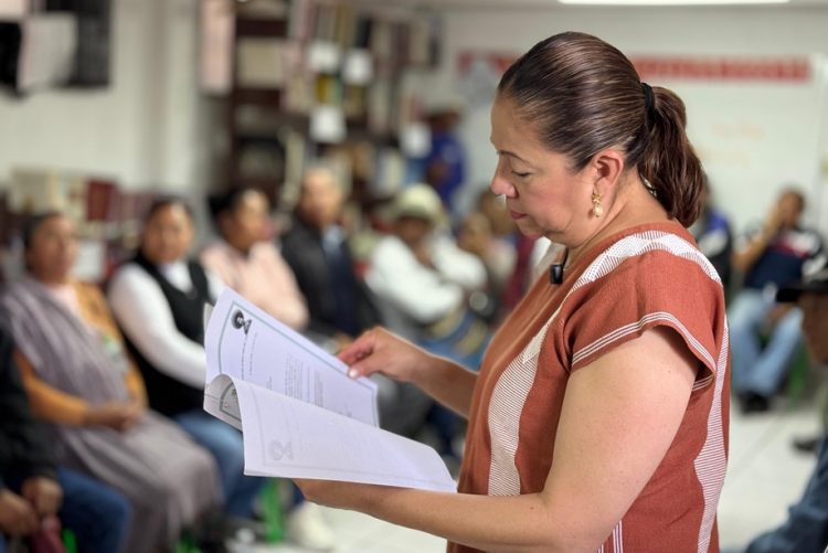 Reunión con ejidatarios fortalece programas de Bienestar: Laura Artemisa
